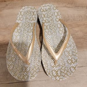 Fitflop iQushion Flip Flops Size 7